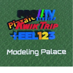 Pizza's logo modeling place icon