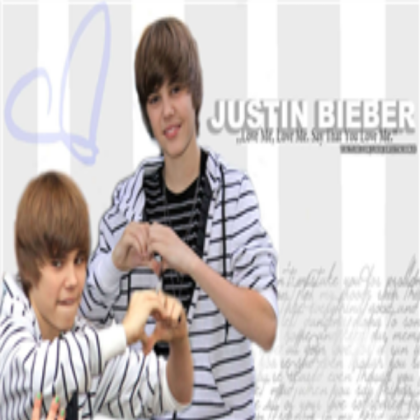 justin bieber heart sighn 2 Roblox decal