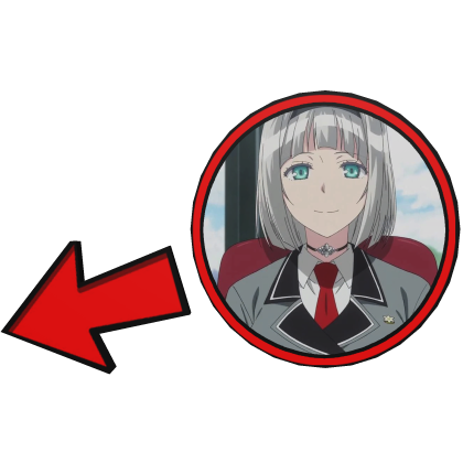 Anna Nishikinomiya Pointing Meme Circle Shimoneta
