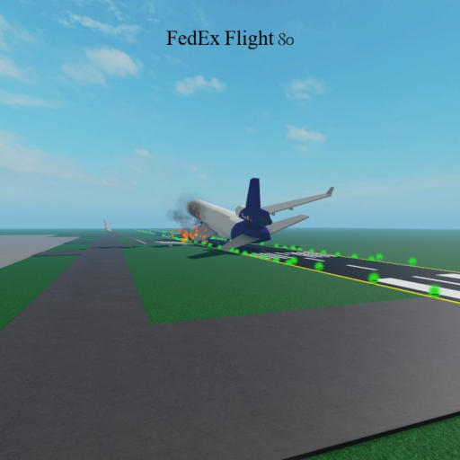 (RESTORED) FedEx Flight 80 official Roblox game thumbnail