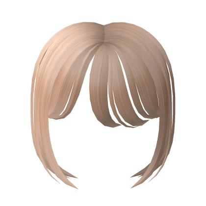 Cute Anime Bangs in Blonde Roblox item