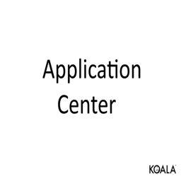 Application Center