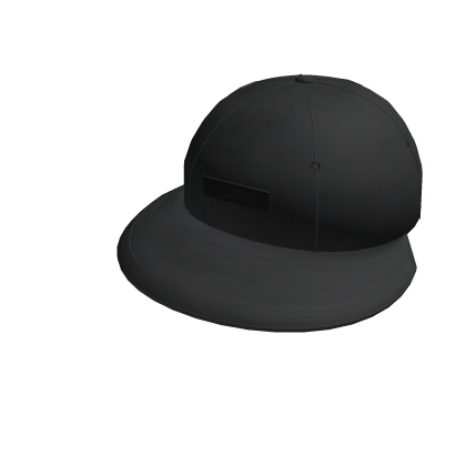 Black Fitted Baseball Cap