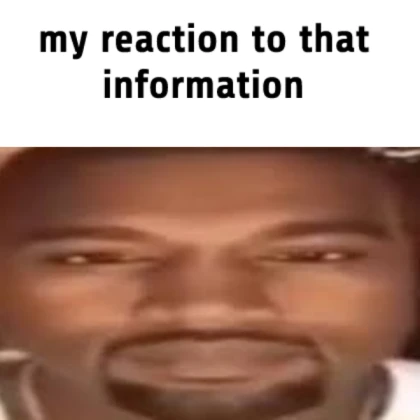 my honest reaction