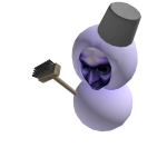 Snowman Oni on head