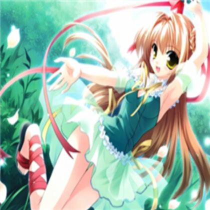 brown hair anime girl 12 Roblox decal