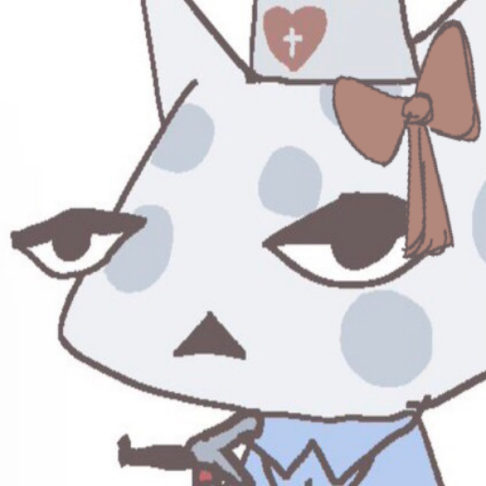 Head nurse Animal Hospital (bow version) pfp Roblox decal