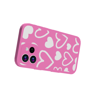 Valentines Phone - Pink (Hand)