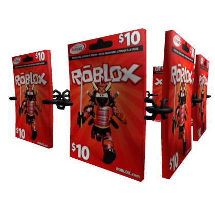 Classic Roblox Red Gift Card Bracelet [R6]