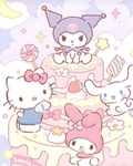 The cute sanrio squad