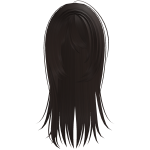 messy anime wispy jiraikei hair in light brown