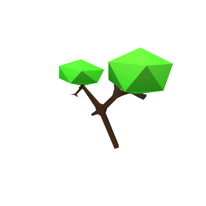Low poly tree