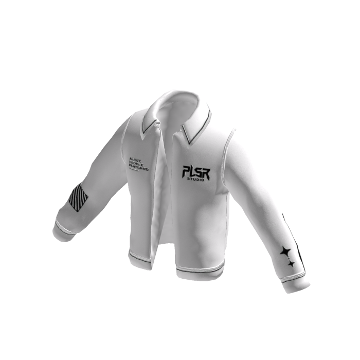 PLAYGRND JACKET WHITE V1