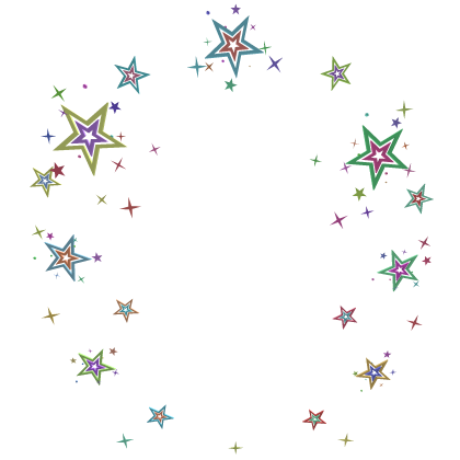 Pastel Star Sparkle Aura Roblox item