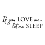 Love to stay in bed