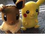 Pikachu and evee
