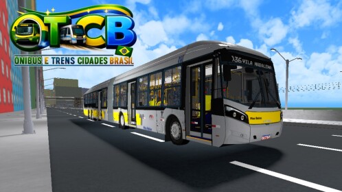 NEW BUS! Buses and Trains Cidade Brasil|OTCB🚌🚈
