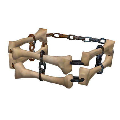 Halloween bone bracelet with a chain L