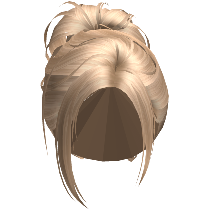 ♡ Iconic Girly French Twist Updo Bun (Blonde)