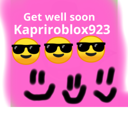 Get well soon :)