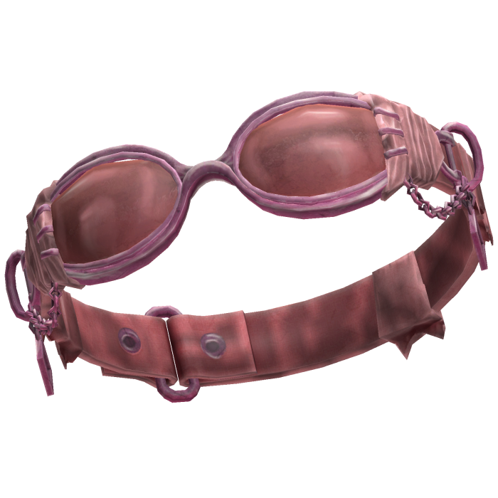 Vintage Steampunk Goggles - Pink
