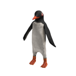 Evil Penguin Suit Realistic Costume