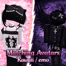Matching Outfits Kawaii / Emo