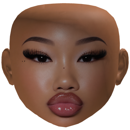 MILA I Soft Girl Mesh Makeup Glossy Lips Roblox item