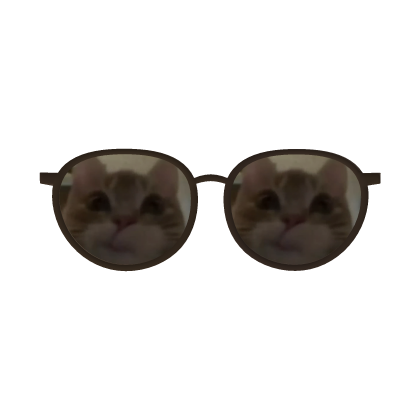 😕 Cat Glasses [CODE: CG9 - GCG9] Roblox item