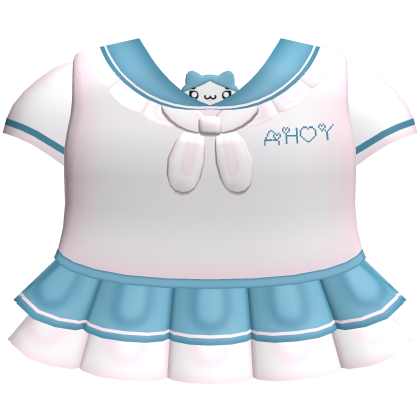 ♡ sweet blue hachi sailor dress