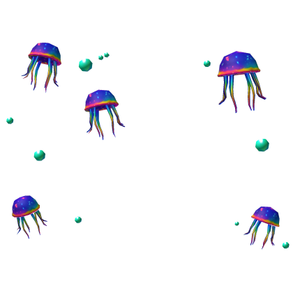 Rainbow Jellyfish Aura Roblox item