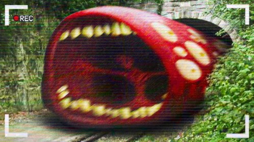 Scary Train😱 [Survive the Killers]