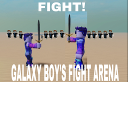 Galaxy boy’s fight arena