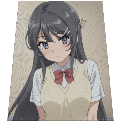 [ANIMATED] Mai Sakurajima Cape