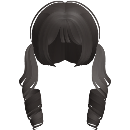 dark ash adorable shoujo moe pigtails