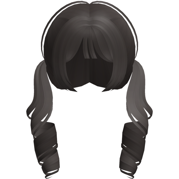 dark ash adorable shoujo moe pigtails