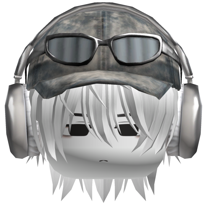 y2k cute boy w cap + headphones 
