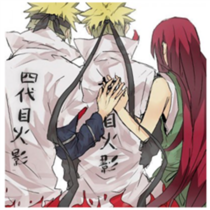 Naruto, Minato, & Kushina Roblox decal