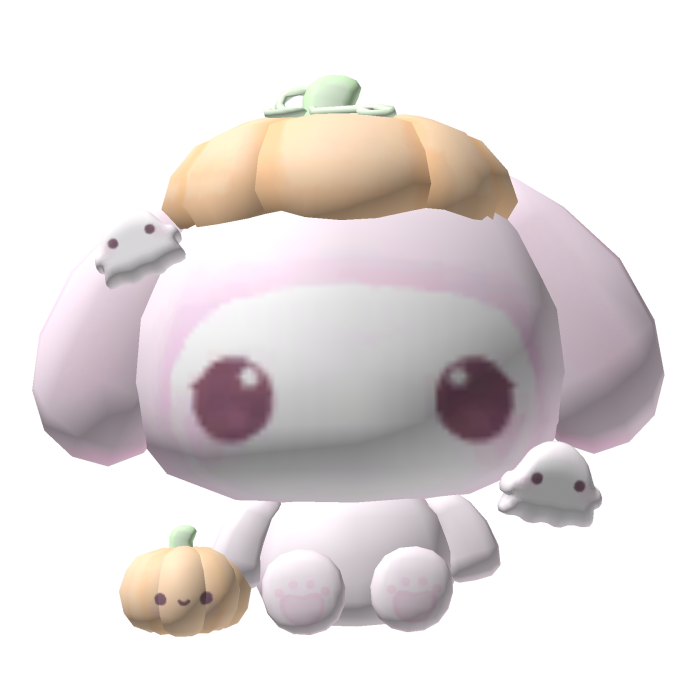. ‿ ♡ my melody sweet pumpkin spooky head pet 