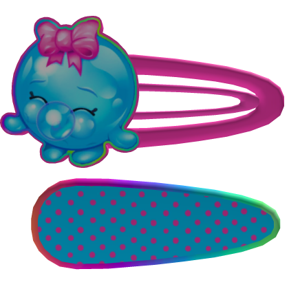 🌈 Shopkin bubbles hairclip 🫧💗