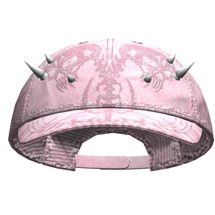 Dual Skeleton Skater Cap Pink
