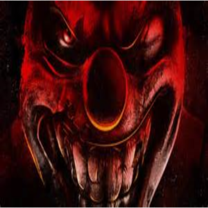 creepy bloody clown Roblox decal