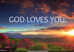 WE LOVE GOD AND JESUS
