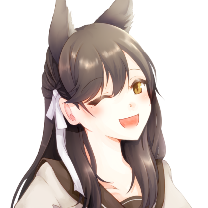 Atago Azur Lane transparent Roblox decal