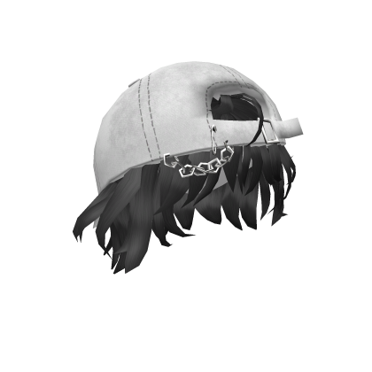 Hair + Hat (Black Hair) Roblox item