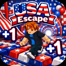 +1 Speed Keyboard Escape | Red White & Blue