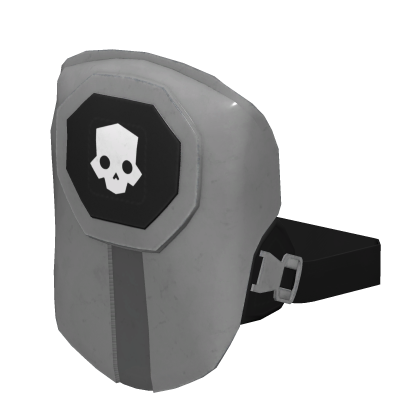 Helldivers BO-1 Silver Right Pauldron (PBR)