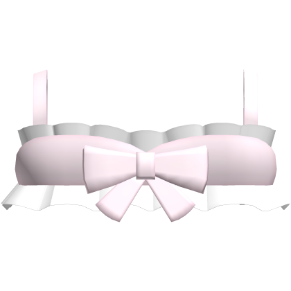 cute summer pink bow top thumbnail