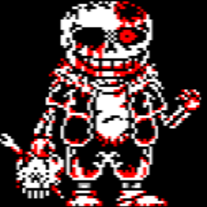 Insanity Horror Sans Roblox decal