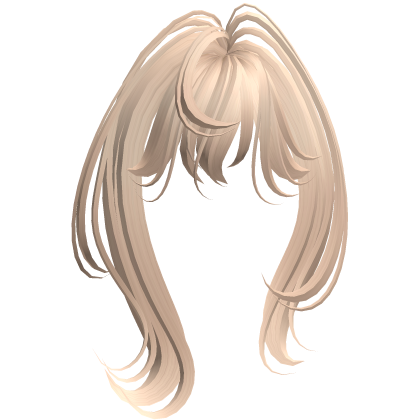 Flowy Curly Long Messy Bangs (Blonde) Roblox item